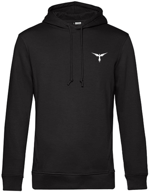 Organic Hooded Sweat Basic Herren - Black Pepper