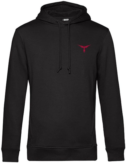 Organic Hooded Sweat Basic Herren - Black Pepper